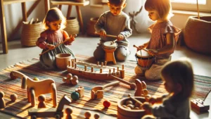 Pedagogika Waldorfska - rytm roku, natura i filozofia drewnianych zabawek