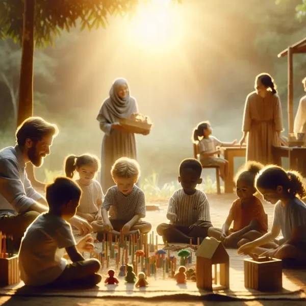 Zajecia integracyjne w przedszkolu – cele, zasady i przykladowe zabawy