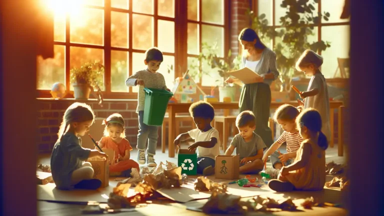 Eko-prace dla dzieci - recykling i uczenie ekologii w przedszkolu