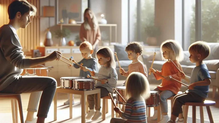 Zajęcia muzyczne dla dzieci - rytmika, umuzykalnienie i pierwsze instrumenty